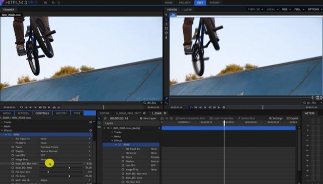 HitFilm: RSMB, Effects with two inputs