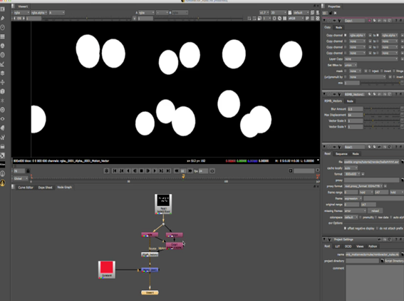 Post motion blur using RSMB motion vectors in Nuke from C4D