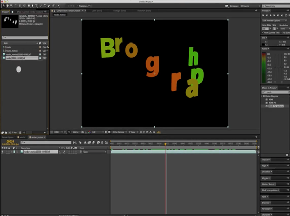 Brograph Tutorial 034 - C4D and RSMB Pro Vectors