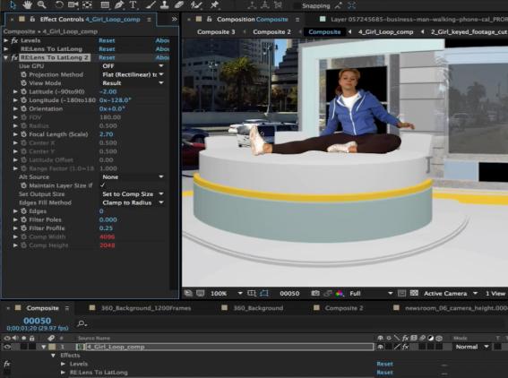 RE:Lens Working with 360 Virtual Sets