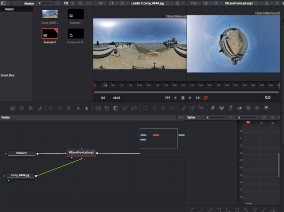 Resolve - Handling Clips with different Input and Output size