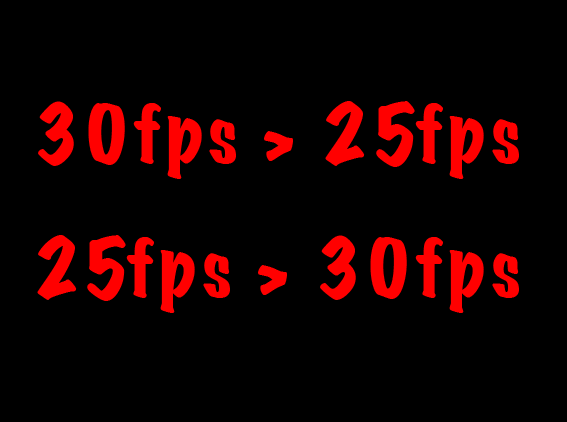 Converting NTSC to PAL (or vice-versa) in AE